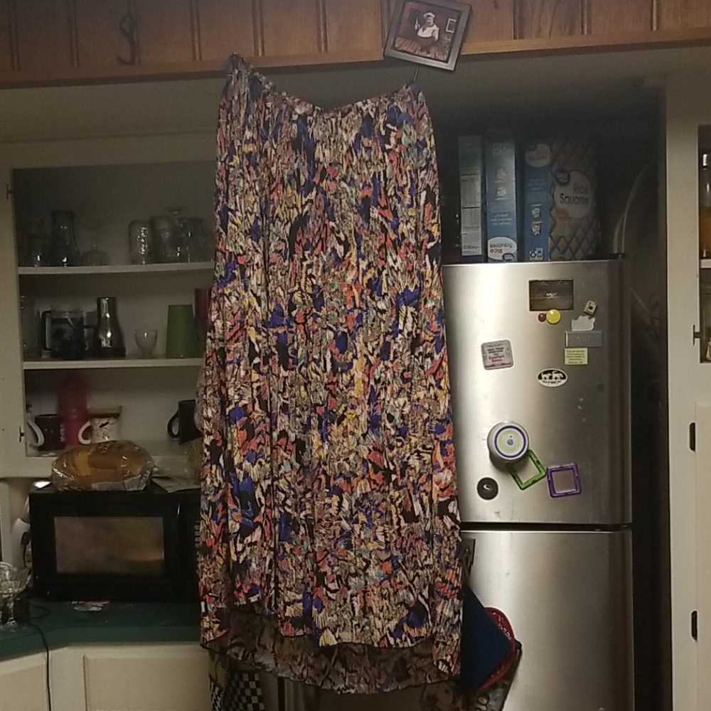 Cato colorful print skirt